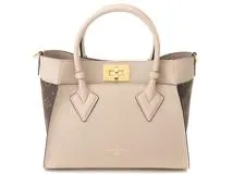 LOUIS VUITTON　ルイ・ヴィトン　オンマイサンドPM　モノグラム/カーフ　グレージュ　M57729　【436】　2147100501209