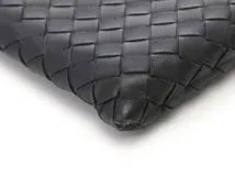BOTTEGAVENETA ボッテガヴェネタ　イントレチャート　iPadケース　ブラック/レザー　【472】KS