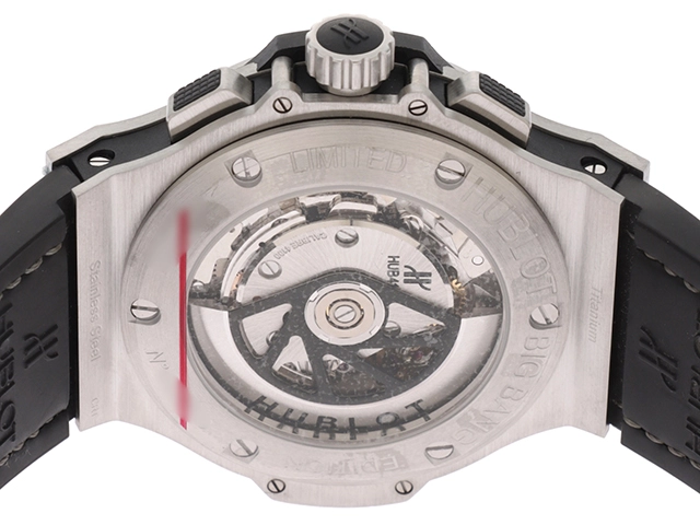 HUBLOT　ウブロ　ビッグバン・ジーンズ　世界限定250本　301.SX.2770.NR.JEANS　SS/デニム/ラバー　自動巻き　メンズ（2147100501858）【200】C