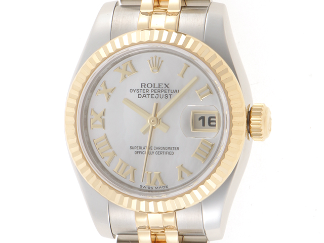 2011年2月 正規 ROLEX ロレックス 時計 デイトジャスト 179173NR ...