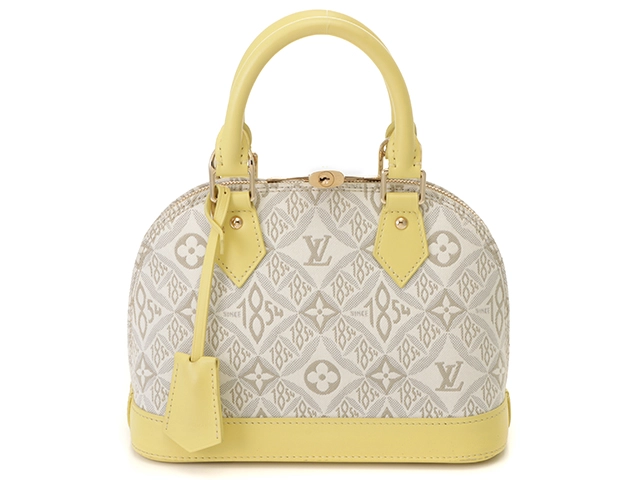 LOUIS VUITTON ルイ・ヴィトン Since1854 アルマBB モノグラム・ジャガード　イエロー　M59476【436】2147100503982