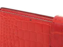 HERMES エルメス　小物　財布　ベアンスプレ　ブレイズ・SV金具　アリゲーター　□P　2012年頃製造【472】HA