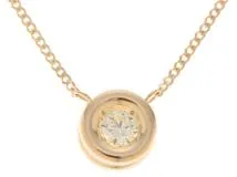 未使用品！ k18 トーエークラウン 一粒ダイヤネックレス JEWELRY ジュエリー TOEI CROWN ネックレス K18 ダイヤモンド0.17 2.6