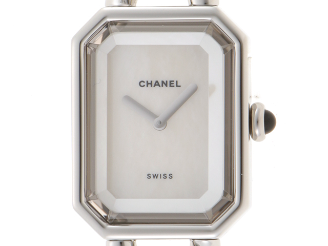 CHANEL シャネル 腕時計 プルミエールM H1064 ステンレス ホワイト 