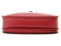 HERMES  エルメス　ショルダーバッグ　エヴリンⅢPM　ルージュガランス・SV金具　ヴォーエプソン　□L刻印・2008年頃製造【472】HA