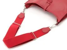 HERMES  エルメス　ショルダーバッグ　エヴリンⅢPM　ルージュガランス・SV金具　ヴォーエプソン　□L刻印・2008年頃製造【472】HA