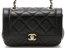 ジャーニー　CHANEL ブラック ショルダーバッグ CHANEL ブラック ショルダーバッグ