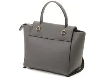 CELINE セリーヌ ベルトバッグ ナノ グレー カーフ【430 CELINE セリーヌ ベルトバッグ ナノ グレー カーフ【430