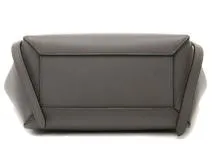 CELINE セリーヌ ベルトバッグ ナノ グレー カーフ【430 CELINE セリーヌ ベルトバッグ ナノ グレー カーフ【430