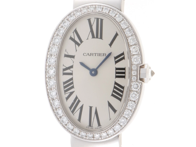 Cartier カルティエ 時計 レディース ベニュワールSM ダイヤベゼル 