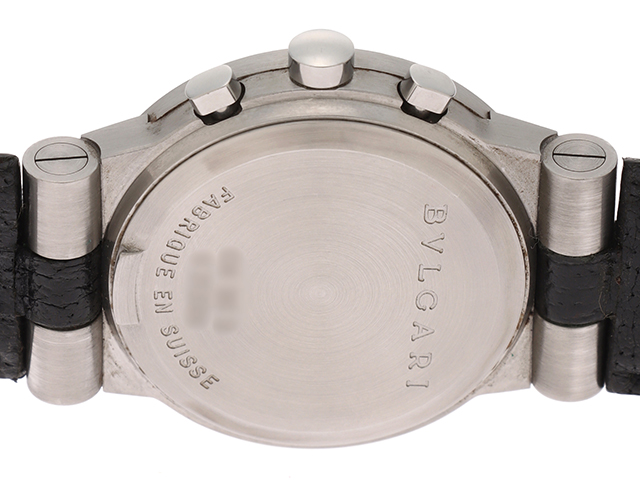 BVLGARI ブルガリ ディアゴノ スポーツクロノグラフ CH35S SS/革
