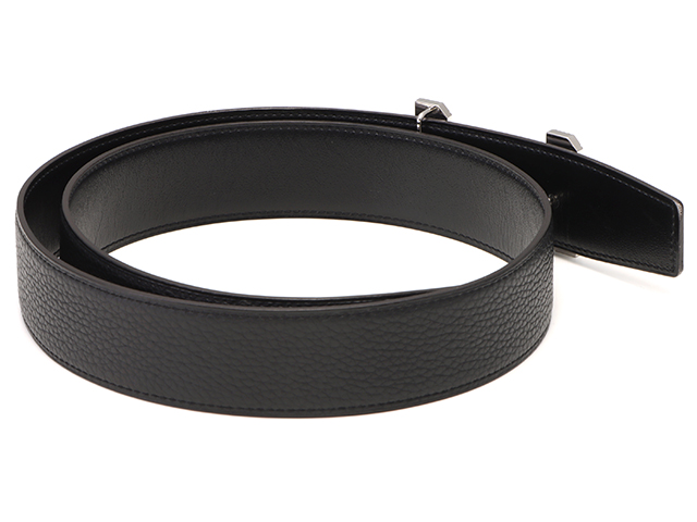 HERMES エルメス Hベルト 38mm コンスタンスベルト ブラック SV HERMES エルメス Hベルト 38mm コンスタンスベルト ブラック SV
