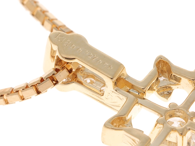 JEWELRY ノンブランド 貴金属・宝石 ネックレス K18 ゴールド ダイヤモンドD0.327/0.52 12.6g【432】2147100514452