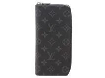 美品 ルイヴィトン モノグラム エクリプス ヴェルティカル M62295 LOUIS VUITTON ルイヴィトン M62295 ジッピーウォレット・ヴェル