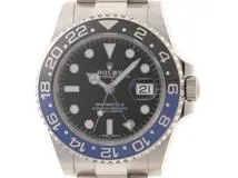 ROLEX　ロレックス　ランダム番　GMTマスターⅡ　116710BLNR　ステンレス　SS　ブラック　メンズ　自動巻き【432】2147100516623