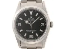 Y番2003年並行品 ROLEX ロレックス 腕時計 エクスプローラーI 114270 ステンレススチール ブラック文字盤 自動巻き【472】SJ