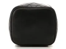 CHANEL　シャネル　ピコローレ　縦型バニティ　ブラック　メッキゴールド金具【472】YI