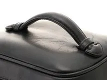 CHANEL　シャネル　ピコローレ　縦型バニティ　ブラック　メッキゴールド金具【472】YI