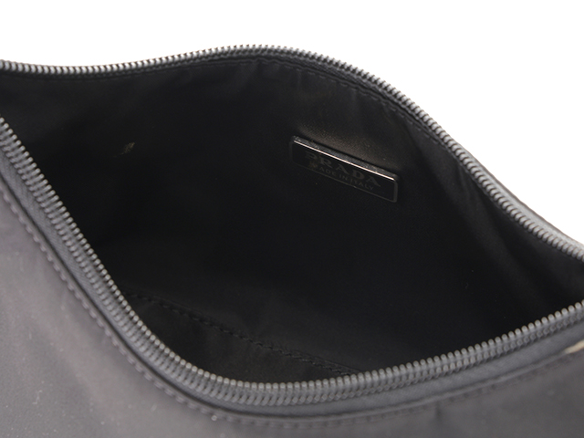 PRADA プラダ ミニハンドバッグ ブラック ナイロン MV515【472 PRADA プラダ ミニハンドバッグ ブラック ナイロン MV515【472