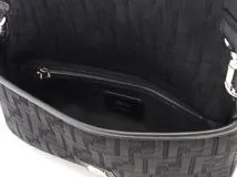 FENDI フェンディ ズッカ　バゲット　ブラック／レッド　テクニカルファブリック／ラバー 7VA472【430】2147100518368