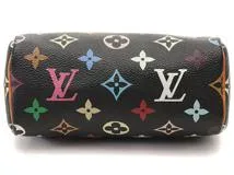 LOUIS VUITTON　ルイヴィトン　ミニスピーディ　マルチカラー　ノワール　ブラック　M92644【472】YI