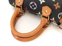 LOUIS VUITTON　ルイヴィトン　ミニスピーディ　マルチカラー　ノワール　ブラック　M92644【472】YI