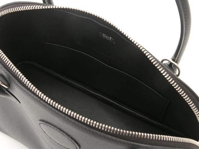 HERMES　エルメス　ボリード27　ブラック　シルバー金具　ヴォーエプソン　Z刻印【472】2147100520002