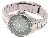 EDOX　エドックス　時計　ネプチュニアン　80120-3VM-VDN1　自動巻き　メンズ　ステンレス/セラミック　SS/CE　グリーン　2147100520071【207】