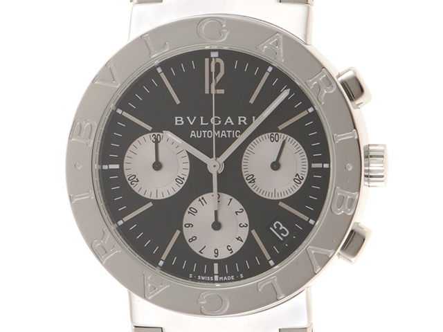 BVLGARI ブルガリ BB38SSCH ブルガリブルガリ クロノ ステンレス  