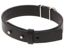 Dior レザーブレスレット ブラック クリスチャン・ディオール Christian Dior ロゴレザー