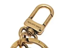 LOUIS VUITTON　ルイヴィトン　キーホルダー　ポルトクレ・スクエアードＬＶ　メッキGP　MP2715　NIGOコラボ【472】HG