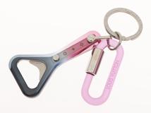 LOUIS VUITTON　ルイヴィトン　キーホルダー　ポルトクレ・ボトルオープナー　プラスチック　スラッシュ　メタル　M68288【472】HG
