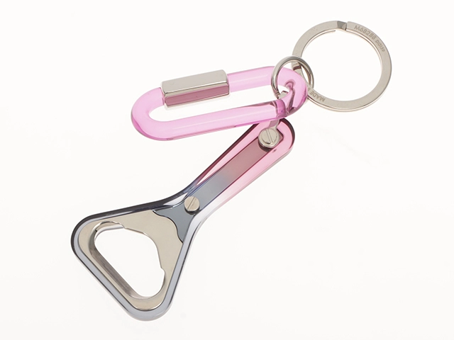 LOUIS VUITTON　ルイヴィトン　キーホルダー　ポルトクレ・ボトルオープナー　プラスチック　スラッシュ　メタル　M68288【472】HG