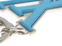 LOUIS VUITTON　ルイヴィトン　キーホルダー　ポルトクレ・ネオ　ＬＶソフト　メタルスラッシュ　ラバー　M69303　【472】HG