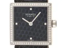 大人上品なおすすめコーデ HERMES CU2.230 カレキュイール・ダイヤベゼル 時計 エルメス その他