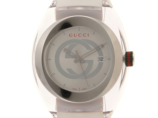 GUCCI グッチ　 置時計 シルバー GUCCI 置時計 シルバー グレー 2025年最新】GUCCI 置時計の人気