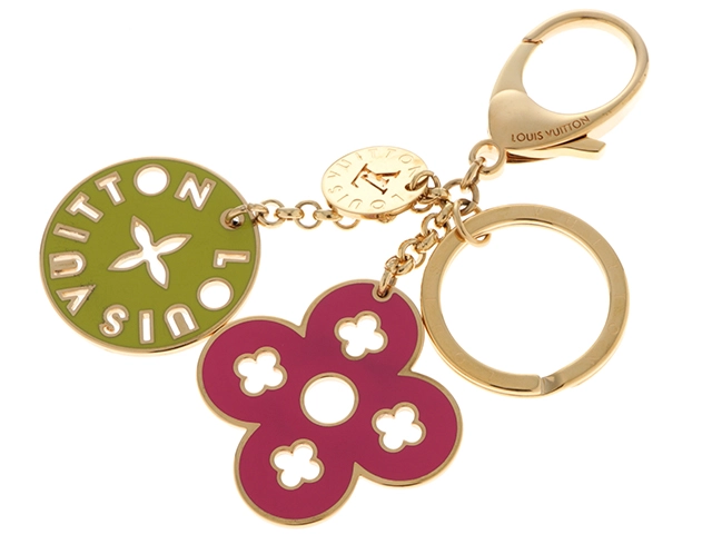 LOUIS VUITTON ルイ・ヴィトン ポルトクレ・ルーピング キーホルダー 
