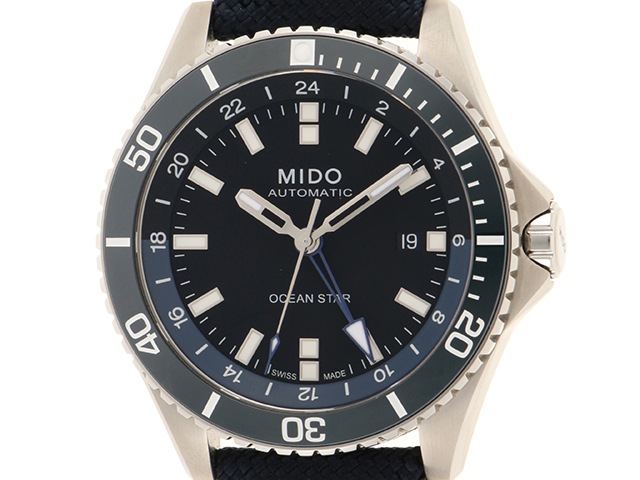 MIDOミドー　新品未使用 オーシャンスター　NATOベルト風 mim0266273705100-1.jpg