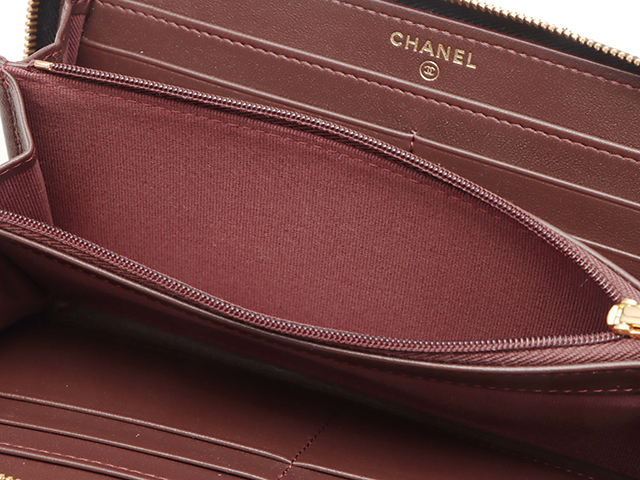 CHANEL シャネル クラシック ロングジップウォレット マトラッセ CHANEL シャネル クラシック ロングジップウォレット マトラッセ