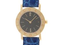 BVLGARI 　　ブルガリブルガリ 　　BB26GLD　 　YG/レザー　　レディース 　腕時計 　【436】　　2147100535990