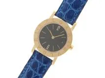 BVLGARI 　　ブルガリブルガリ 　　BB26GLD　 　YG/レザー　　レディース 　腕時計 　【436】　　2147100535990