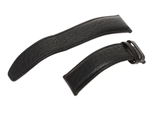 TIFFANY＆Co ティファニー アトラス クロノグラフ SS ステンレススチール レザーベルト グレー クォーツ 【460】2147100538359