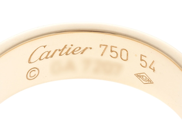 Cartier カルティエ ラブリング クラシックモデル 54号 B4084600 K18イエローゴールド 【472】SJ