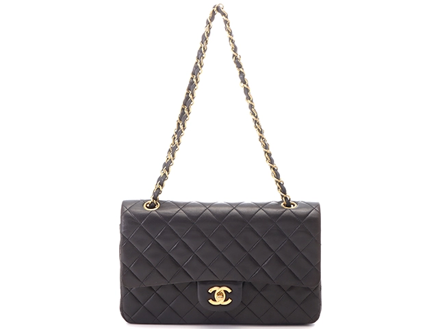 CHANEL シャネル マトラッセ 25 Wチェーン Wフラップ ショルダー CHANEL （中古）シャネル マトラッセ 25 2way Wフラップ W