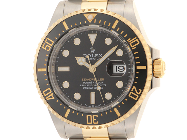 2022正規保証有 ROLEX ロレックス 126603 シードゥエラー 18金コンビ 