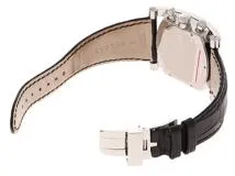 BVLGARI　ブルガリ　アショーマ48mm　AA48SCH　ネイビー文字盤　SS/革　自動巻き　オートマチック　メンズ腕時計【431】