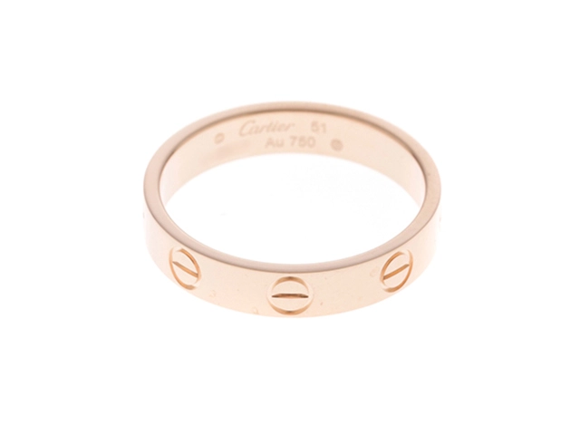 Cartier カルティエ ミニラブリング 指輪 B4085200 PG ピンクゴールド  