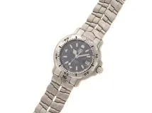 TAG HEUER　タグホイヤー　6000シリーズ　SS　クォーツ　ネイビー文字盤　レディース腕時計　WH1315-K1【431】