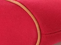 HERMES　エルメス　ポーチ　トルッス　パルミール　ミニ　レッド／ＳＶ　キャンバス　【472】HG