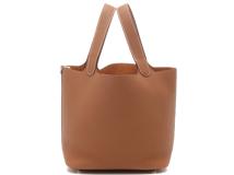 HERMES エルメス ピコタンロックＭＭ ゴールド/SV Ｗ刻印トリヨンクレマンス【432】 2147100549812